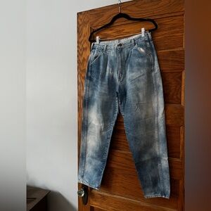 VINTAGE | Bleached Rustler Jeans, Size 30 Waist